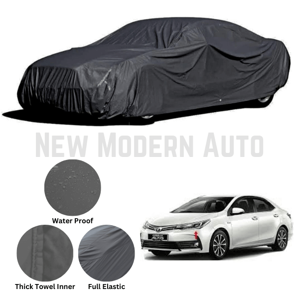 Toyota Corolla Microfiber Anti Scratch & Anti Swirls Water Resistant Top Cover | Model 2015 - 2022