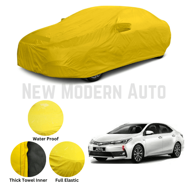 Toyota Corolla Microfiber Anti Scratch & Anti Swirls Water Resistant Top Cover | Model 2015 - 2022