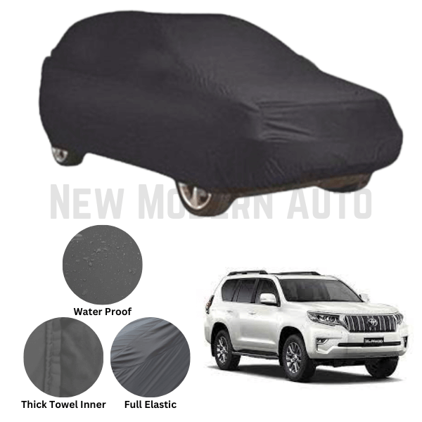 Toyota Prado Land Cruiser Microfiber Anti Scratch & Anti Swirls Water Resistant Top Cover