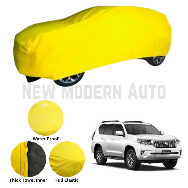 Toyota Prado Land Cruiser Microfiber Anti Scratch & Anti Swirls Water Resistant Top Cover - New Modern Autos