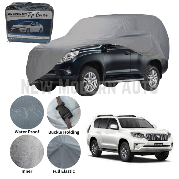 Toyota Prado Anti Scratch Water Resistant PVC Cotton Top Cover