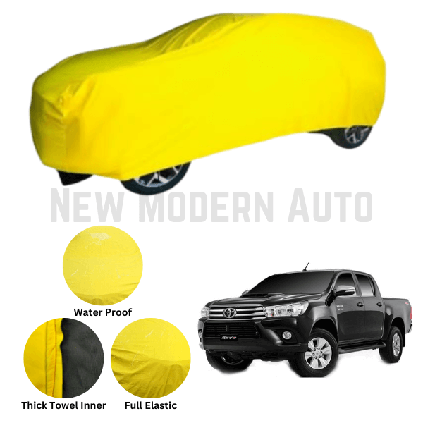 Toyota Vigo Revo Microfiber Anti Scratch & Anti Swirls Water Resistant Top Cover - New Modern Autos