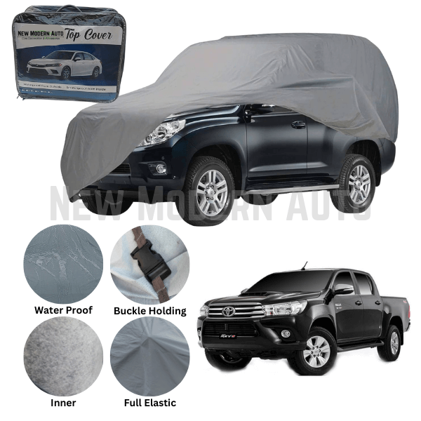 Toyota Vigo Revo Anti Scratch Water Resistant PVC Cotton Top Cover - New Modern Autos